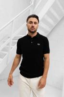 Quotrell Couture Cairo Knitted Polo Heren Zwart/Wit - Maat M - Kleur: Zwart | Soccerfanshop