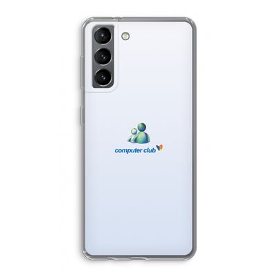 MSN: Samsung Galaxy S21 Transparant Hoesje
