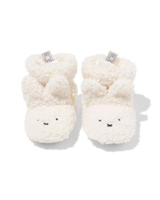 HEMA Nijntje babysloffen teddy wit (wit)