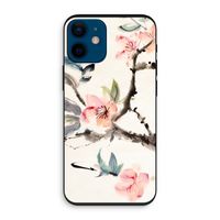 Japanse bloemen: iPhone 12 mini Biologisch afbreekbaar hoesje