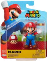 Super Mario Action Figure - Mario with Super Mushroom - thumbnail