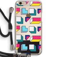 8-bit N°7: iPhone 6 / 6S Transparant Hoesje met koord