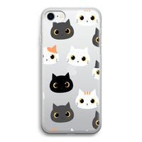 Katten: iPhone SE 2020 Transparant Hoesje