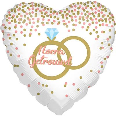 Ballon 'Hoera Getrouwd' | Luxe cadeaus voor elk moment