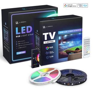 Lideka Slimme RGB LED Strip 5m + TV strip 3M