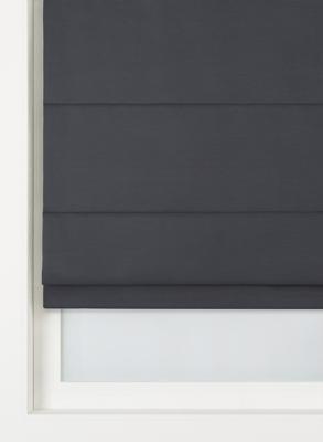 HEMA Vouwgordijn Genova donkerblauw (donkerblauw)
