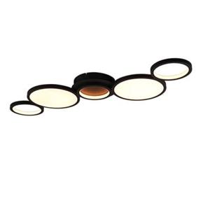 Trio Leuchten Salsa Plafonnière SMD LED 46W Mat Zwart