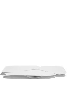 Zaha Hadid Design plateau Hew en acier inoxydable - Blanc