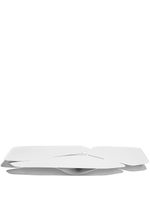 Zaha Hadid Design plateau Hew en acier inoxydable - Blanc