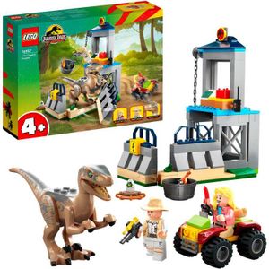 LEGO Jurassic World - Velociraptor ontsnapping constructiespeelgoed 76957