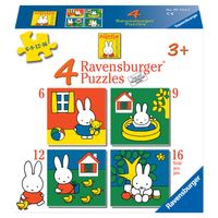 Ravensburger puzzel 4-in-1 Nijntje - 6 + 9 + 12 + 16 stukjes - thumbnail