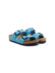 Birkenstock sandales Arizona à pois - Bleu