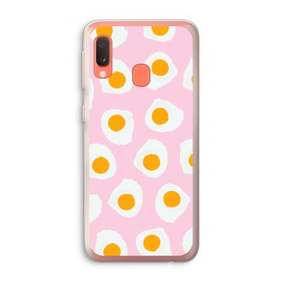 Dancing eggs: Samsung Galaxy A20e Transparant Hoesje