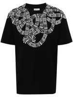 Marcelo Burlon County of Milan t-shirt Snake Wings en coton - Noir - thumbnail