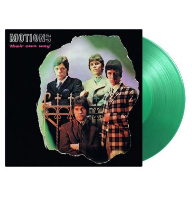 Motions - Their Own Way (Transparant Groen Vinyl) LP Nederpop
