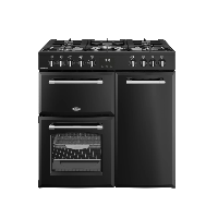Belling FARMHOUSE 90DF BLK, Zwart