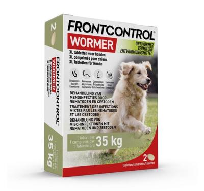 Frontcontrol ontwormer Hond XL