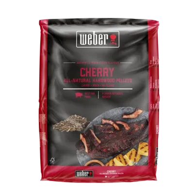 Weber Pellets hardhout cherry 8kg