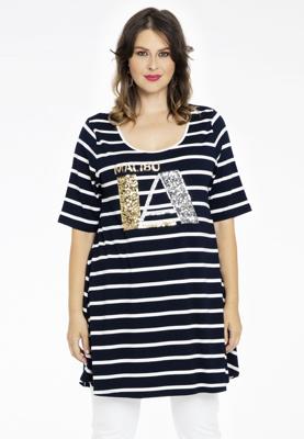 Yoek Tuniek wide bottom MARITIME | Blauw | Maat 54/56