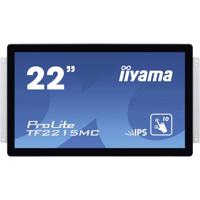 Iiyama ProLite TF2215MC Touchscreen monitor Energielabel: F (A - G) 54.6 cm (21.5 inch) 1920 x 1080 Pixel 16:9 14 ms VGA, HDMI, DisplayPort, Hoofdtelefoon (3.5