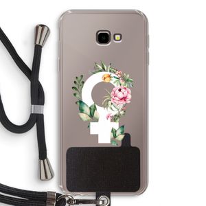 Venus: Samsung Galaxy J4 Plus Transparant Hoesje met koord