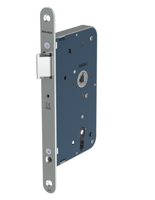 ASSA ABLOY 2466 IDS Cilinderloopslot | DM60mm | PC72mm | krukgat 8mm | voorplaat RVS 20x235mm afgerond | instelbare voorstand dagschoot | DR 1+3/2+4 -