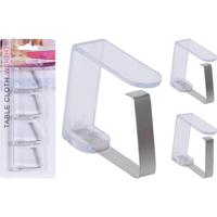 Tafelkleedklemmen set van 4 stuks