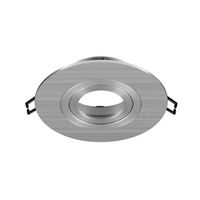 SLV Inbouwring New Tria 75 XL rond aluminium - zonder fitting 1007632