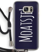 Moatsje!: Samsung Galaxy S7 Transparant Hoesje met koord