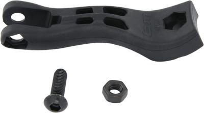 Busch + Müller Busch & müller koplamphouder "471l" front light bracket b&m f.lumotec plastic/black