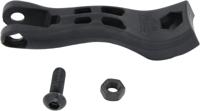 Busch + Müller Busch & müller koplamphouder "471l" front light bracket b&m f.lumotec plastic/black