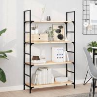 Wandschappen 3 st zwevend 80x30x2 cm onbehandeld acaciahout