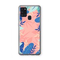 Tropisch: Samsung Galaxy A21s Transparant Hoesje