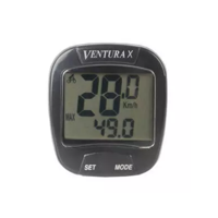 Ventura Fietscomputer x 10 functies - zwart