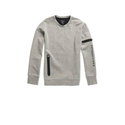 Superdry Sport sportsweater grijs