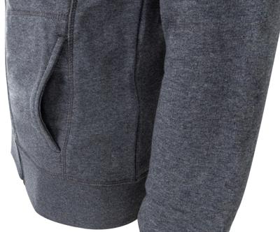 CONTEC sweatjack met capuchon "zip dark"