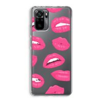 Bite my lip: Xiaomi Redmi Note 10 Pro Transparant Hoesje