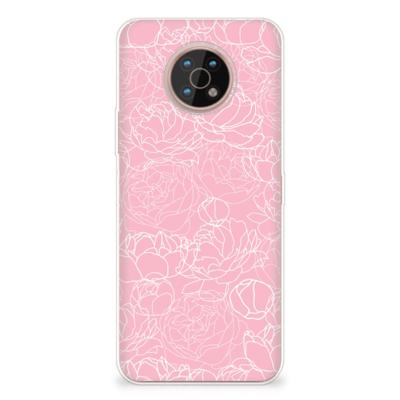 Nokia G50 | TPU Case | White Flowers
