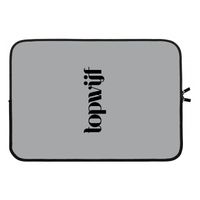 Topwijf Grijs Zwart: Laptop sleeve 13 inch