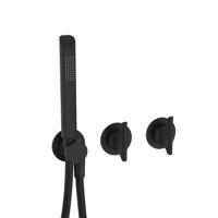 Crosswater Module Foile douchekraan - met handdoucheset - zwart mat FOMOD1701TRIMM Crosswater Module Foile douchekraan - met handdoucheset - zwart mat FOMOD1701TRIMM