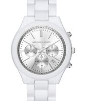 Horlogeband Michael Kors MK6254 Kunststof/Plastic Wit 20mm - thumbnail