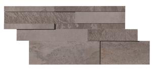 Denverstone Silver mix Muretto steenstrips natuursteen look 30x60 cm grijs mat