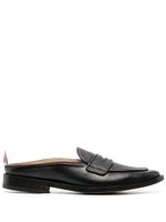 Thom Browne mocassins en cuir grainé - Noir - thumbnail