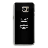 Hello: Samsung Galaxy S7 Edge Transparant Hoesje - thumbnail