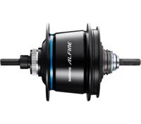 Shimano Versnellingsnaaf 8 speed Alfine Di2 SG-S7051 voor schijfrem 36 gaats zwart - thumbnail