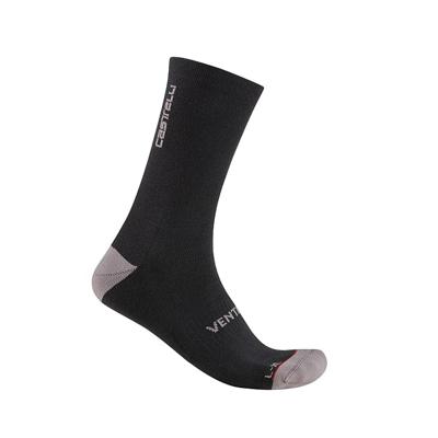Castelli Venti soft merino sock zwart unisex