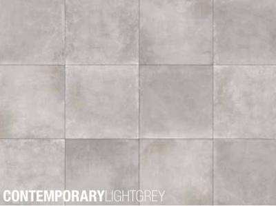 Vloertegel Contemporary Light Grey 81x81 rect