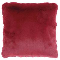 Unique Living kussen klaas 45 x 45 cm rood