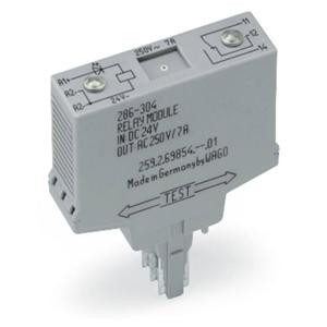 WAGO 286-508 Steekrelais 230 V/AC 7 A 1x wisselcontact 1 stuk(s)