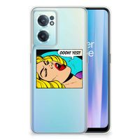 OnePlus Nord CE 2 5G Silicone Back Cover Popart Oh Yes - thumbnail